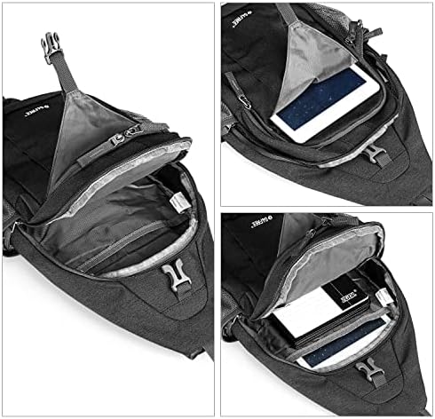 Mochila cruzada con bloqueo RFID