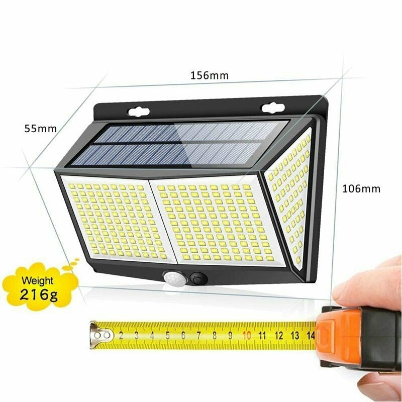 Lampara solar 288 leds