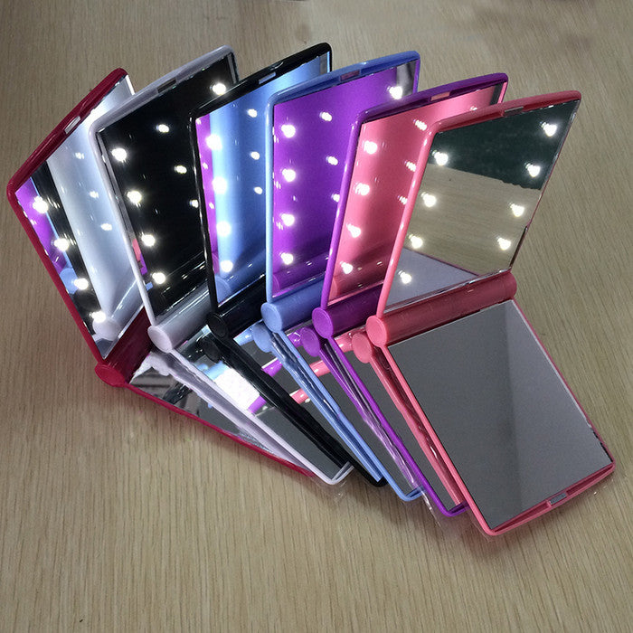 Espejo para maquillaje 8 leds