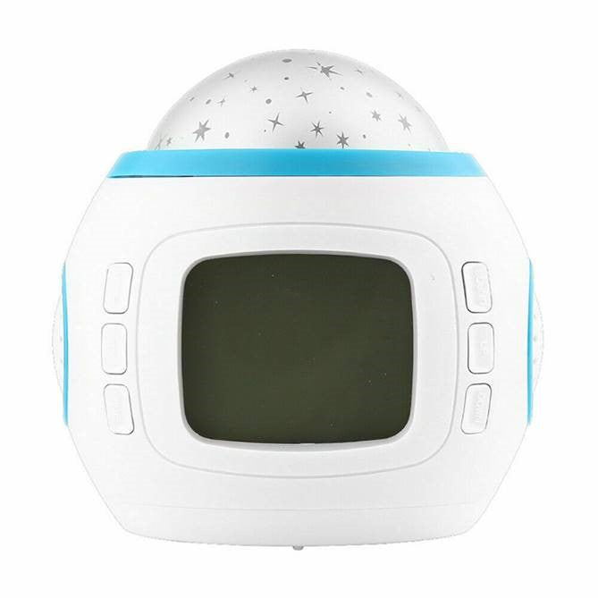 Reloj despertador con estrellas