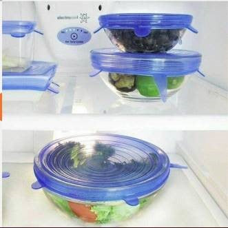 Tapas de silicone reutilizables