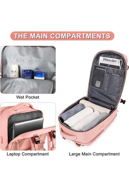 Mochila casual de viaje -backpack