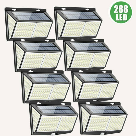 Lampara solar 288 leds