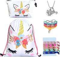 Bolso unicornio - Kit 9 piezas